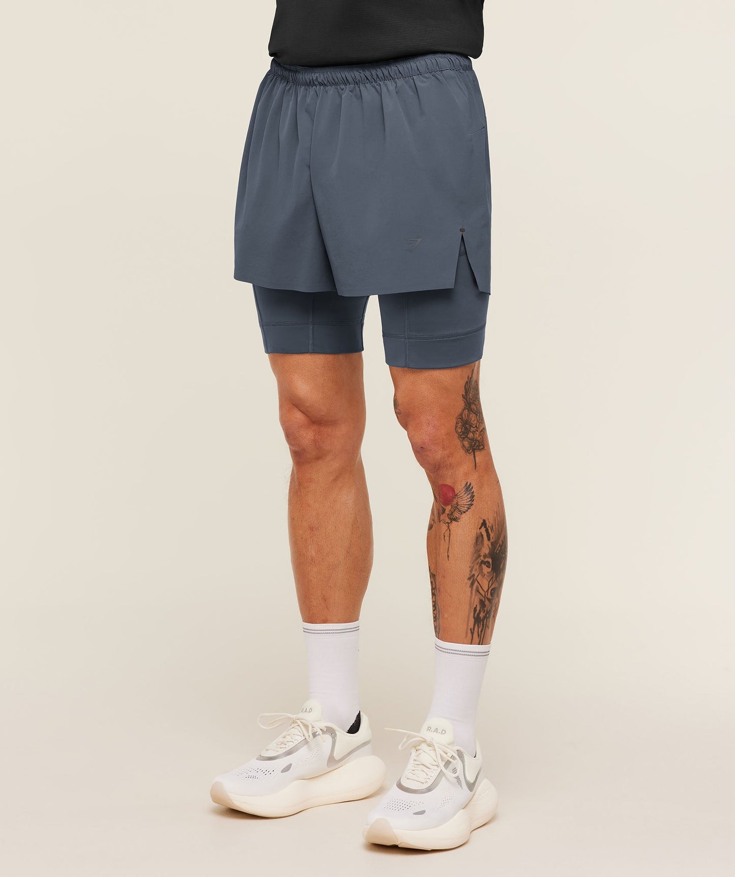 Running Elite 2 in 1 5\" Shorts - US 1577