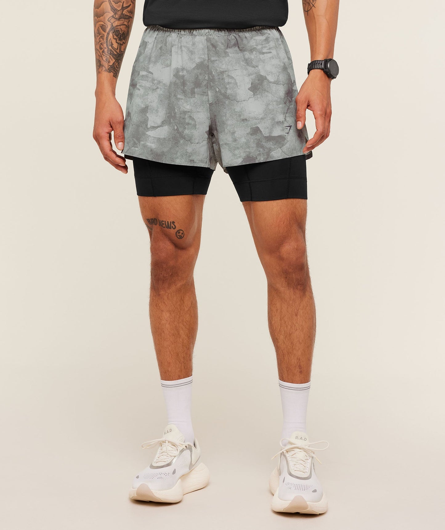 Running Elite 2 in 1 5\" Shorts - US 8141