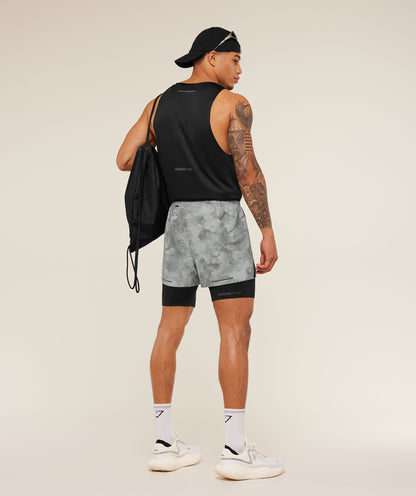 Running Elite 2 in 1 5\" Shorts - US 1489
