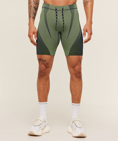 Seamless Running Half Tight - US 2996