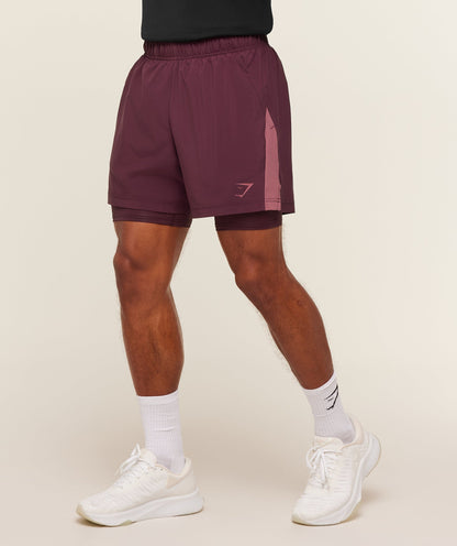 Sport 5\" 2 in 1 Shorts - US 7813