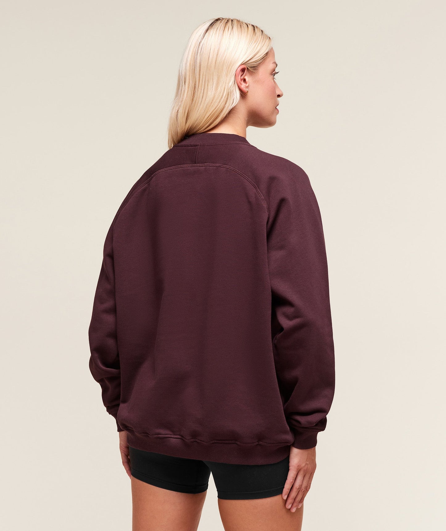 Training Oversized Fleece Sweatshirt - US 8658