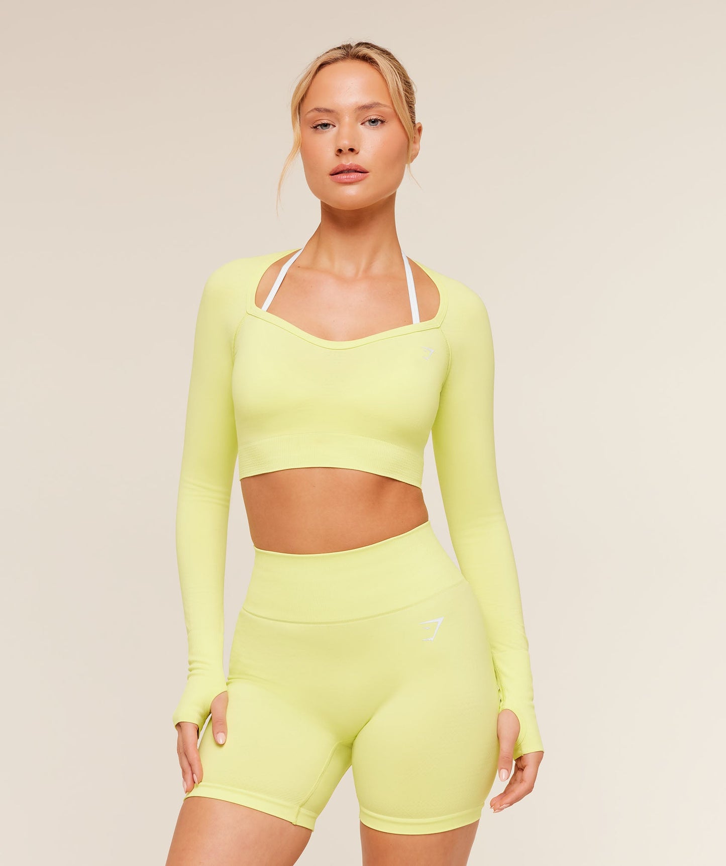 Vital Sweetheart Neck Crop Top - US 3489